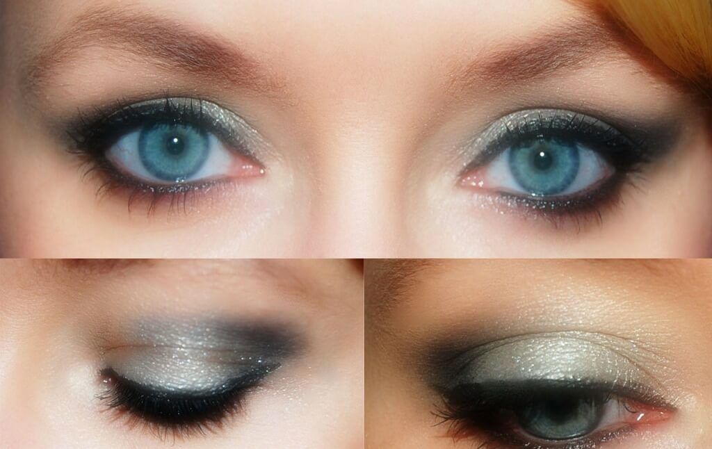 apply-black-eye-makeup