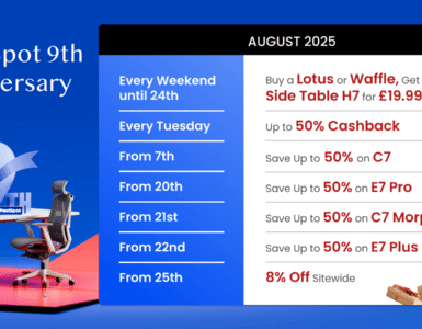 FlexiSpot's Anniversary Promotion