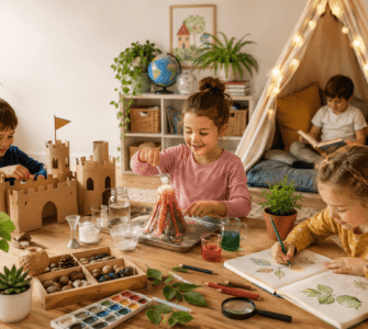 screen free activities to keep kids busy
