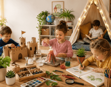 screen free activities to keep kids busy