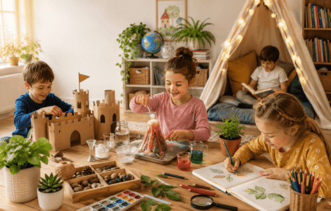 screen free activities to keep kids busy