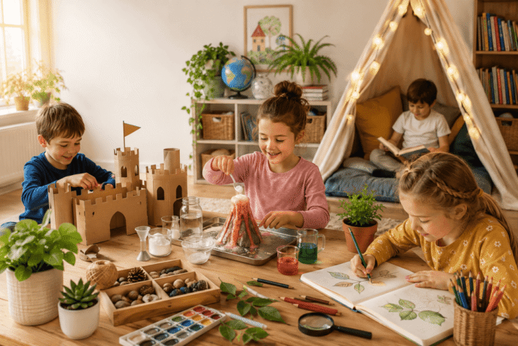 screen free activities to keep kids busy